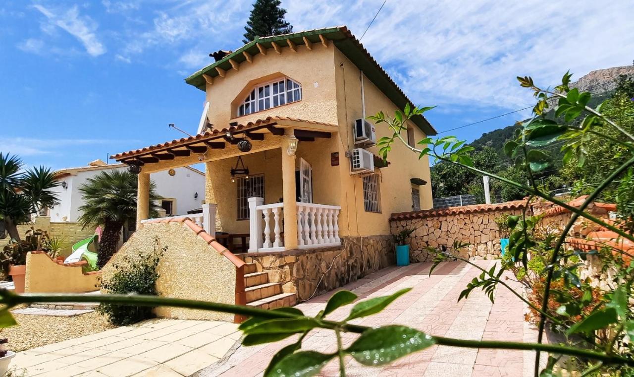 Calpe Chalet Privado Piscina A 5Min De La Playa Y Centro Jacuzzi Barbacoa Wifi Aire Exterior foto
