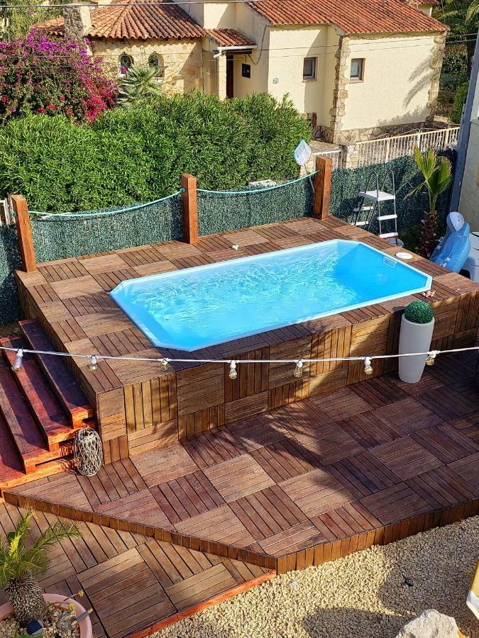 Calpe Chalet Privado Piscina A 5Min De La Playa Y Centro Jacuzzi Barbacoa Wifi Aire Exterior foto