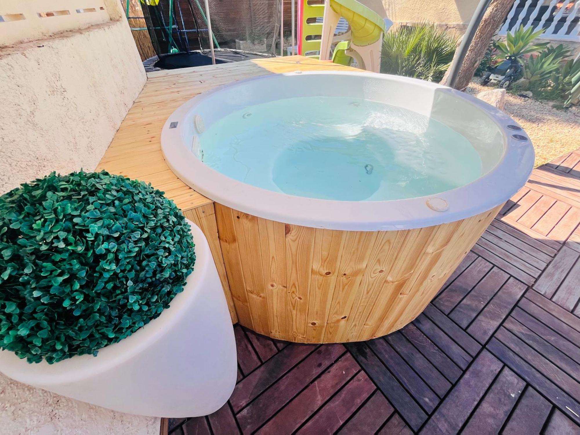 Calpe Chalet Privado Piscina A 5Min De La Playa Y Centro Jacuzzi Barbacoa Wifi Aire Exterior foto