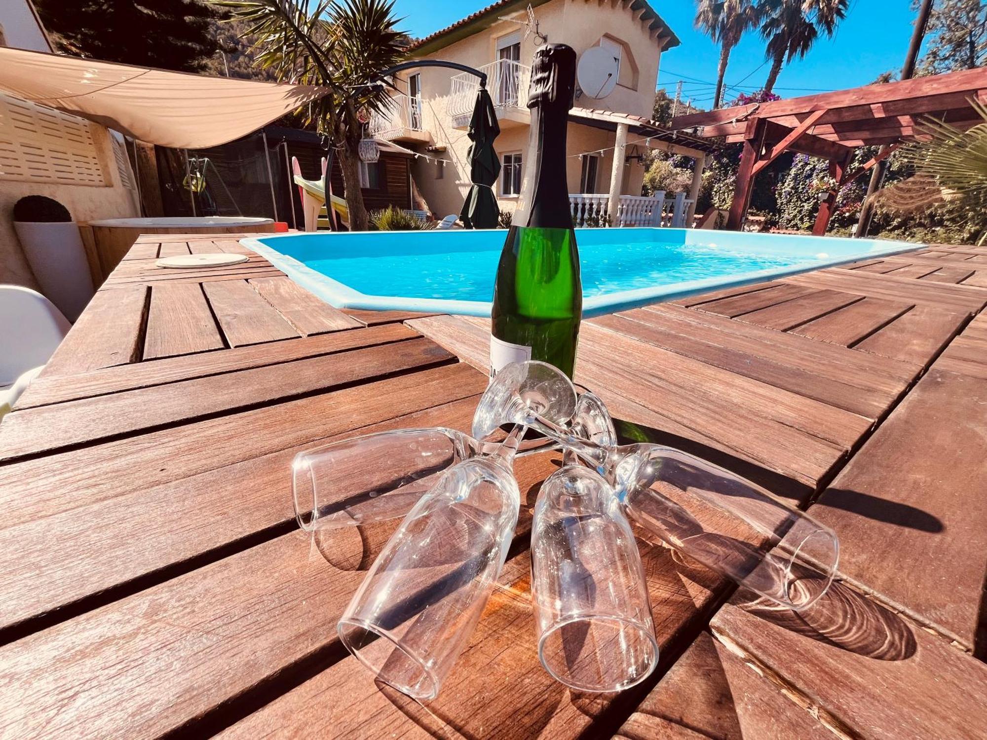 Calpe Chalet Privado Piscina A 5Min De La Playa Y Centro Jacuzzi Barbacoa Wifi Aire Exterior foto