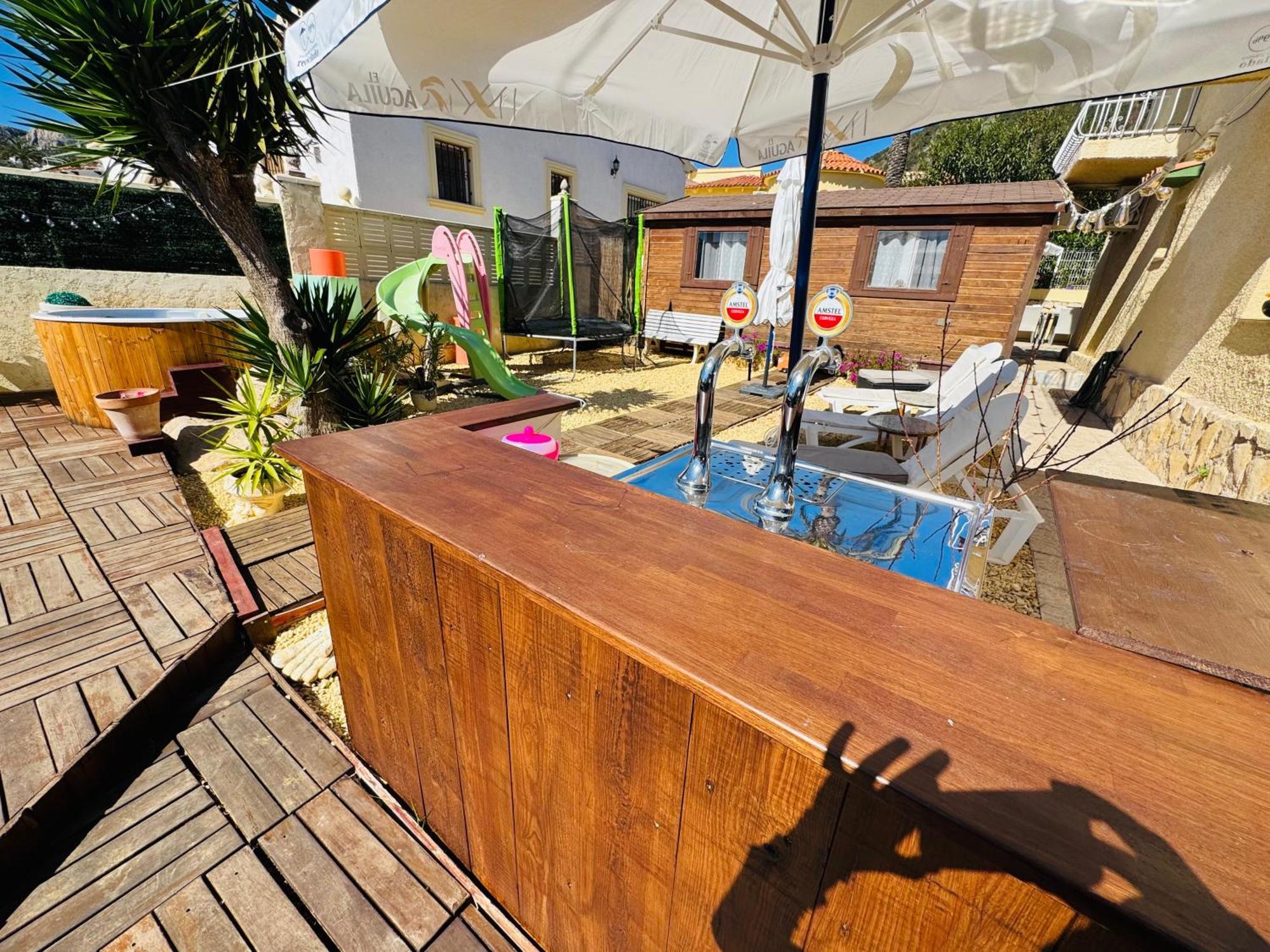 Calpe Chalet Privado Piscina A 5Min De La Playa Y Centro Jacuzzi Barbacoa Wifi Aire Exterior foto