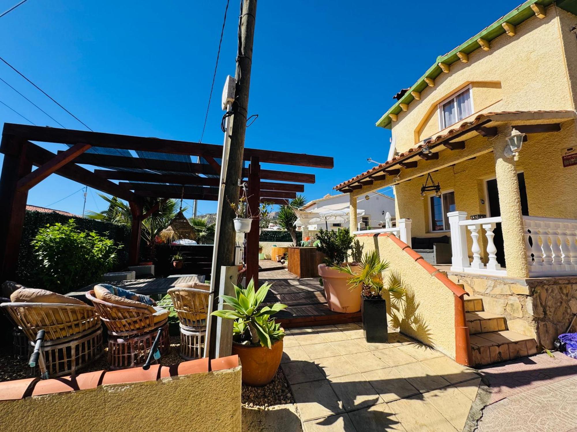 Calpe Chalet Privado Piscina A 5Min De La Playa Y Centro Jacuzzi Barbacoa Wifi Aire Exterior foto