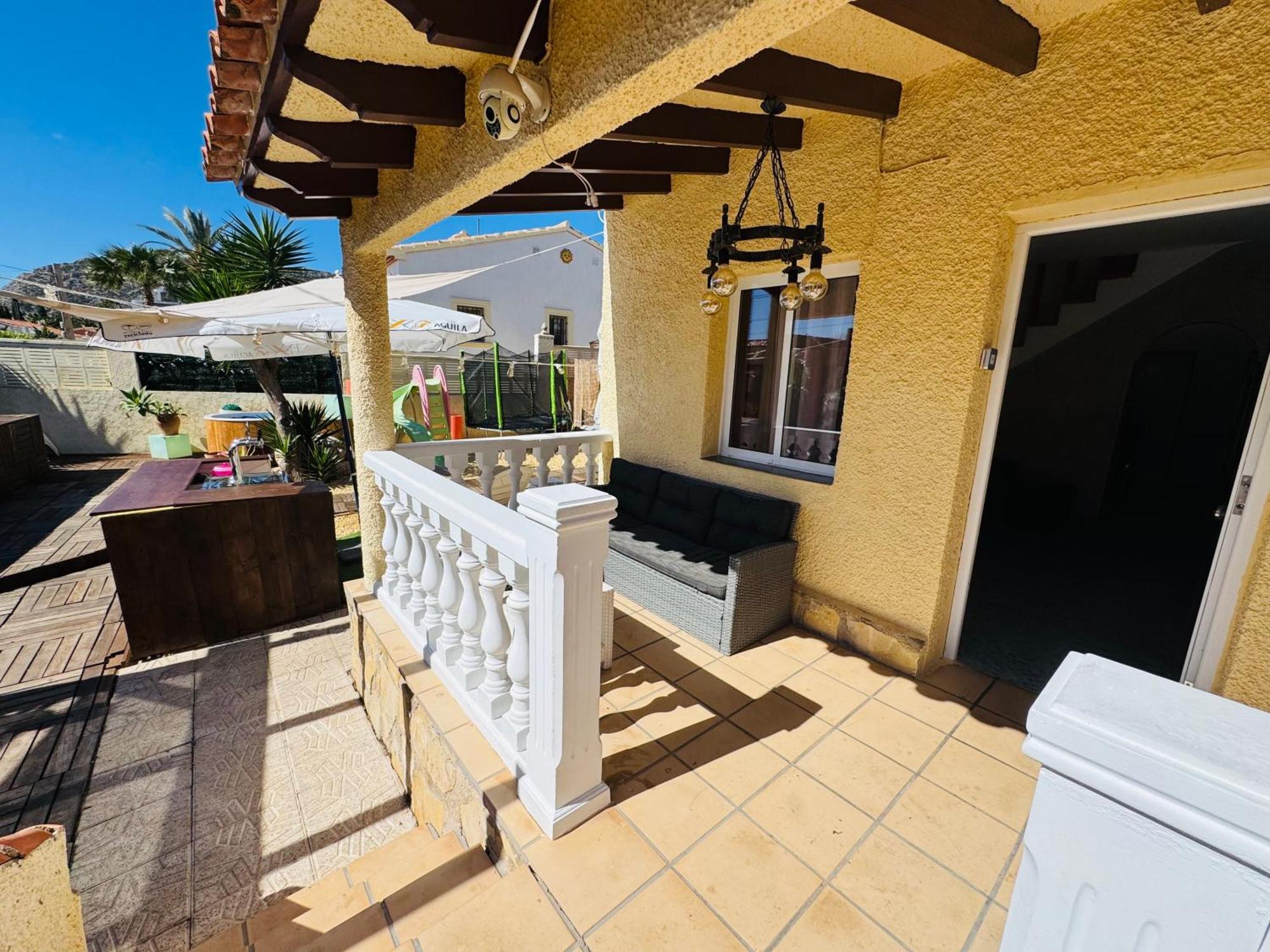 Calpe Chalet Privado Piscina A 5Min De La Playa Y Centro Jacuzzi Barbacoa Wifi Aire Exterior foto